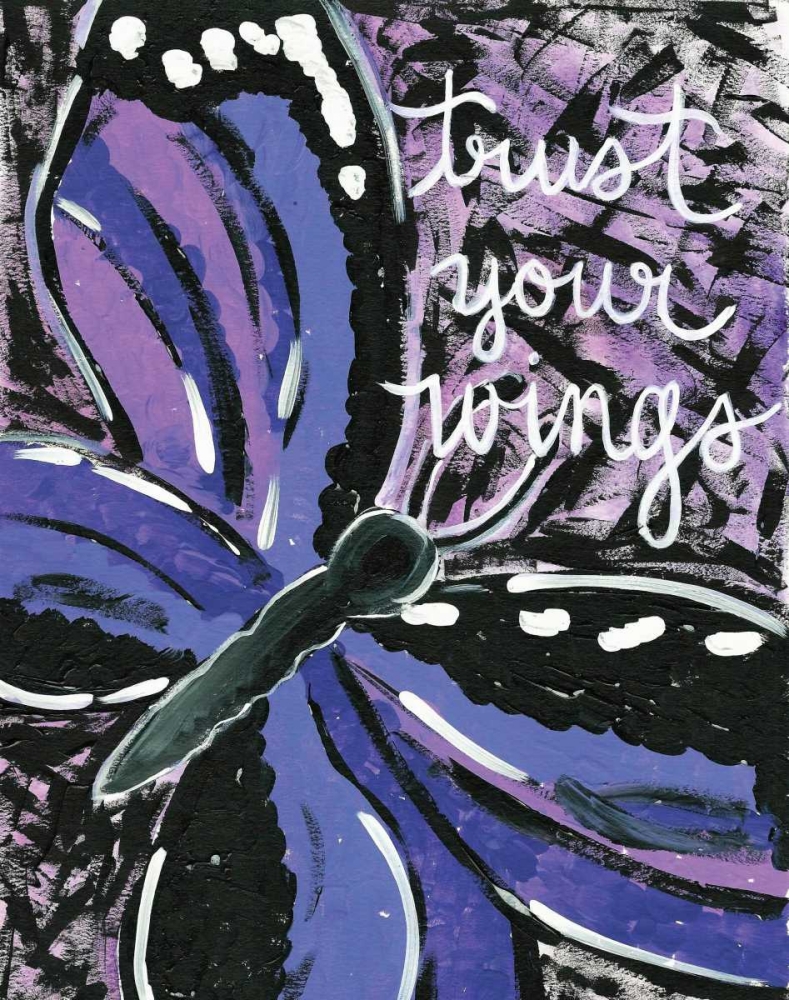 Trust Your Wings art print by Monica Martin for $57.95 CAD