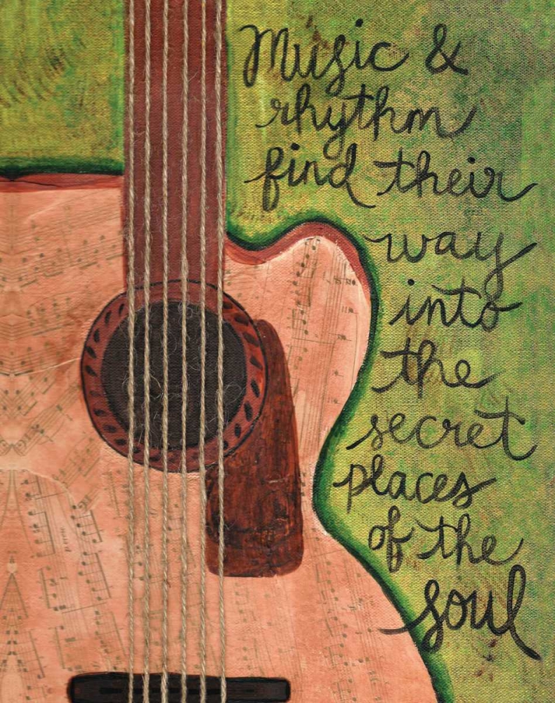 Music and Rhythm art print by Monica Martin for $57.95 CAD