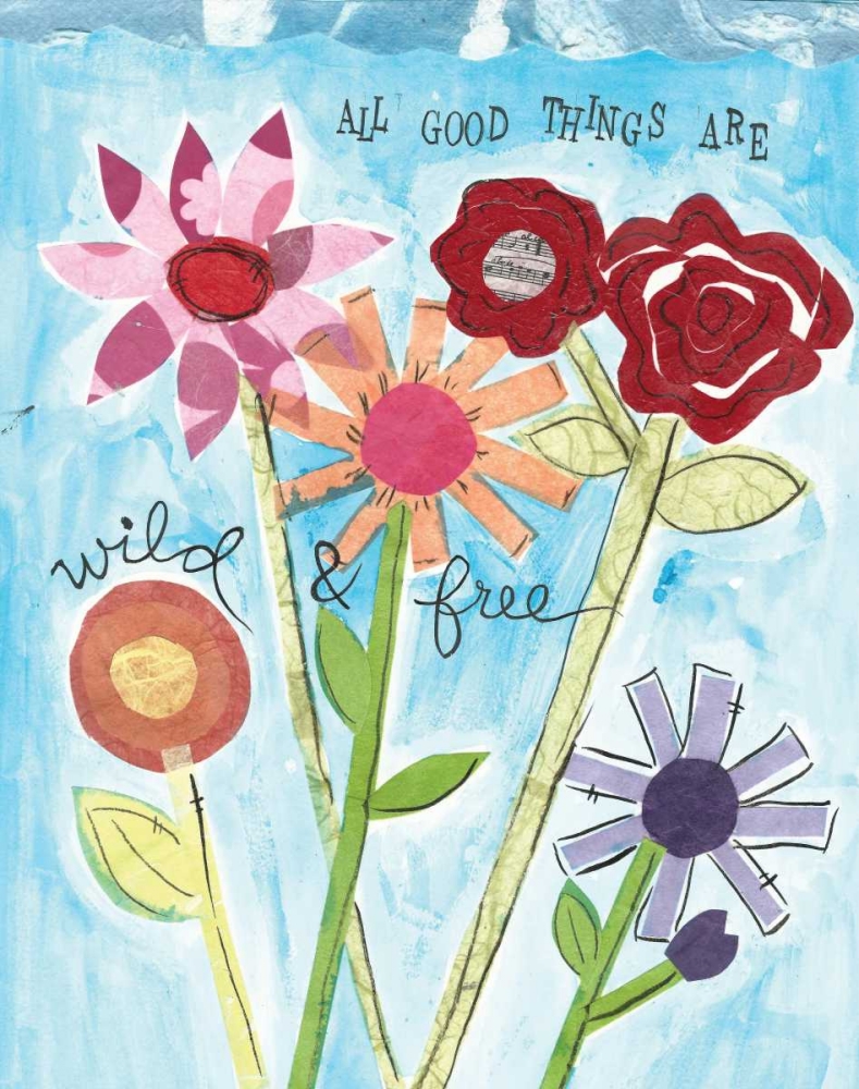 Wild and Free art print by Monica Martin for $57.95 CAD