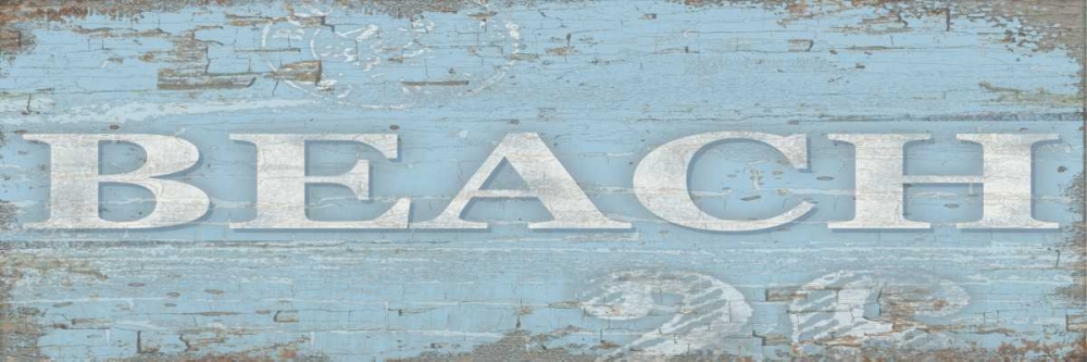 Beach Sign art print by Julie Paton for $57.95 CAD
