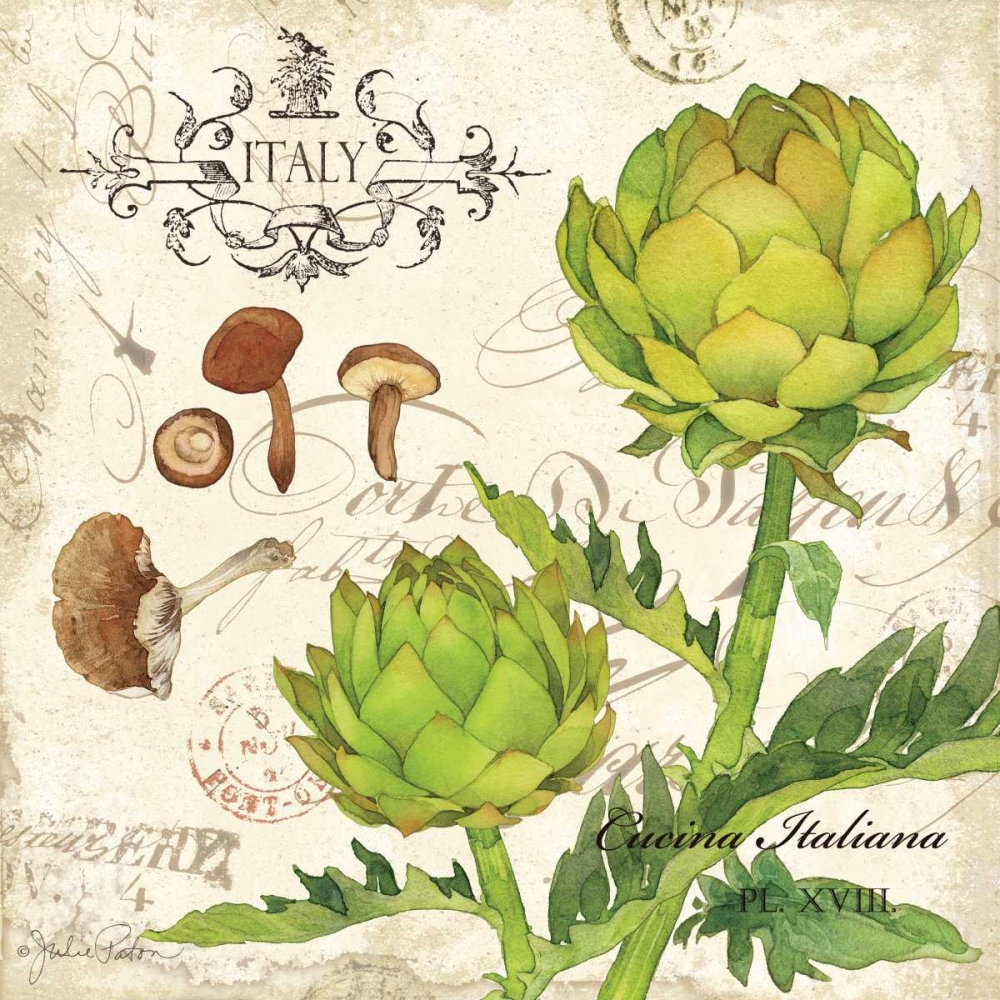 Cucina Italiana I art print by Julie Paton for $57.95 CAD