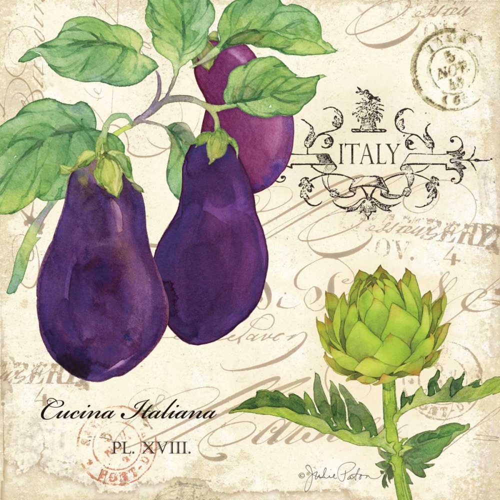 Cucina Italiana II art print by Julie Paton for $57.95 CAD