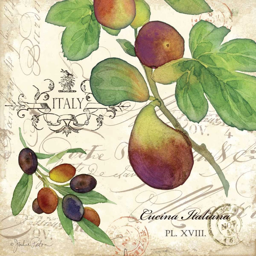 Cucina Italiana III art print by Julie Paton for $57.95 CAD