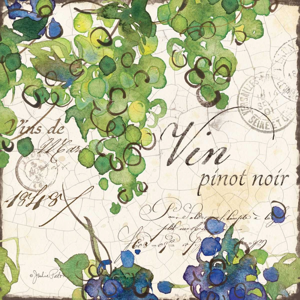 Vin Sq II art print by Julie Paton for $57.95 CAD