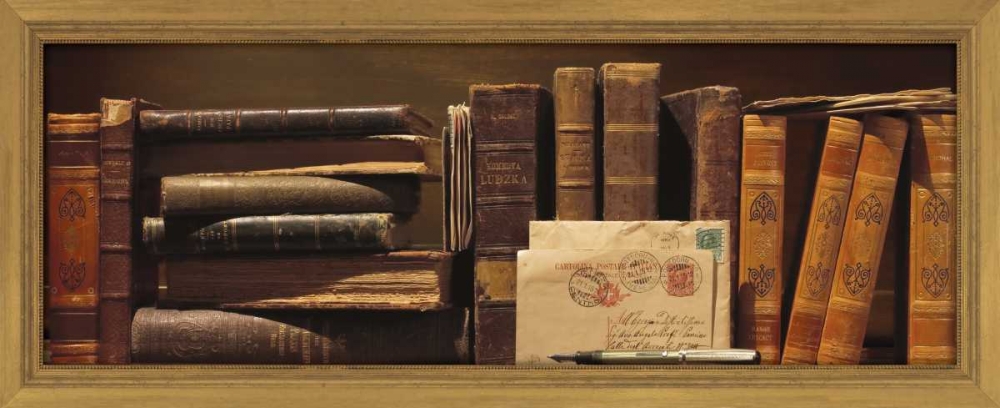 Librairie I art print by Alain Pelletier for $57.95 CAD