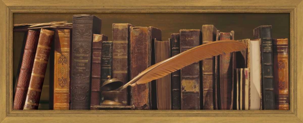Librairie II art print by Alain Pelletier for $57.95 CAD