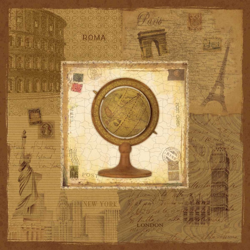 Globe I art print by Pela Design for $57.95 CAD