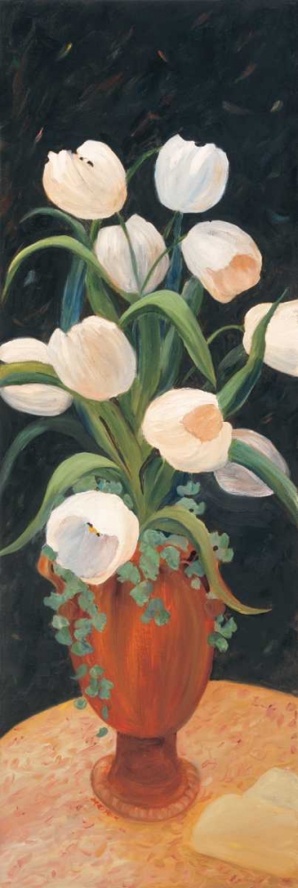 Tulips by Night art print by Leila Platt for $57.95 CAD