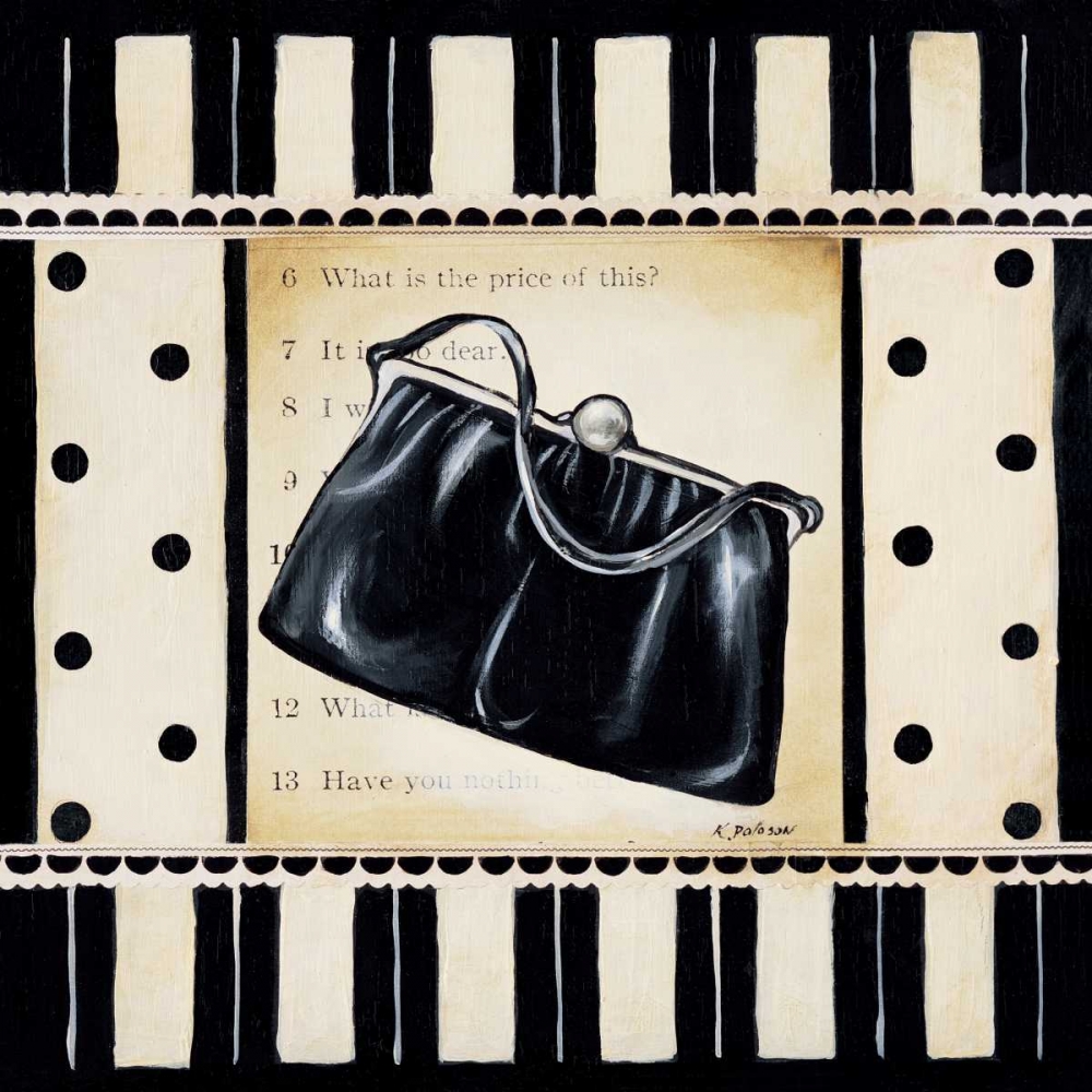 Shopping II art print by Kimberly Poloson for $57.95 CAD