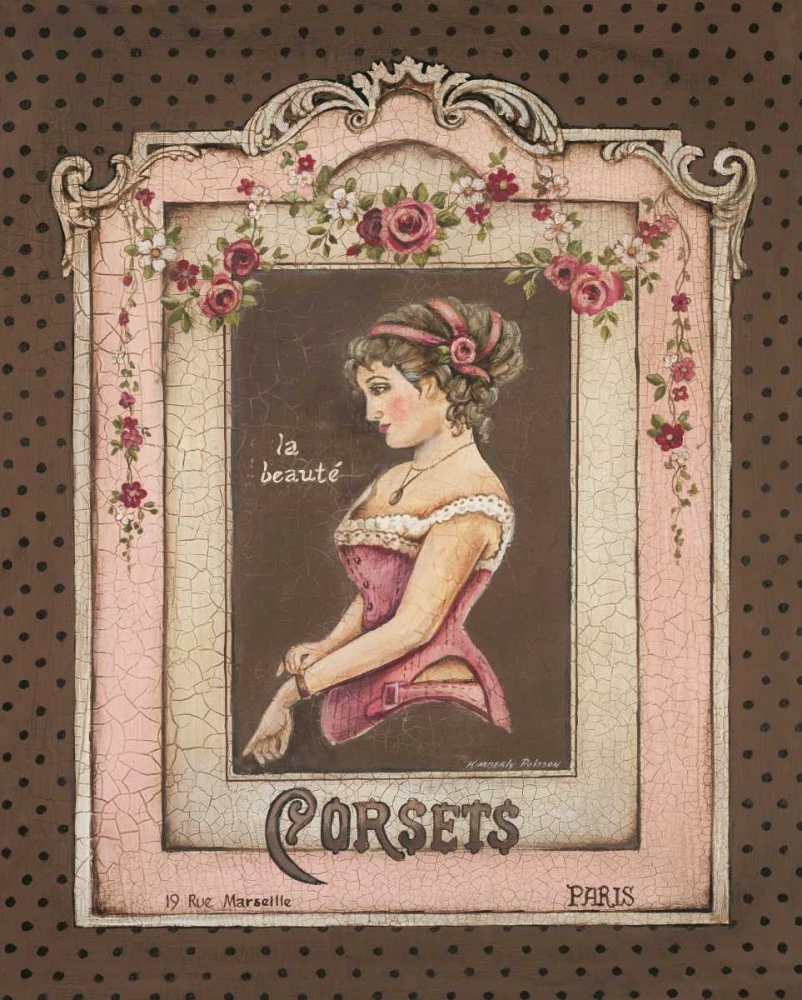 Corsets II art print by Kimberly Poloson for $57.95 CAD