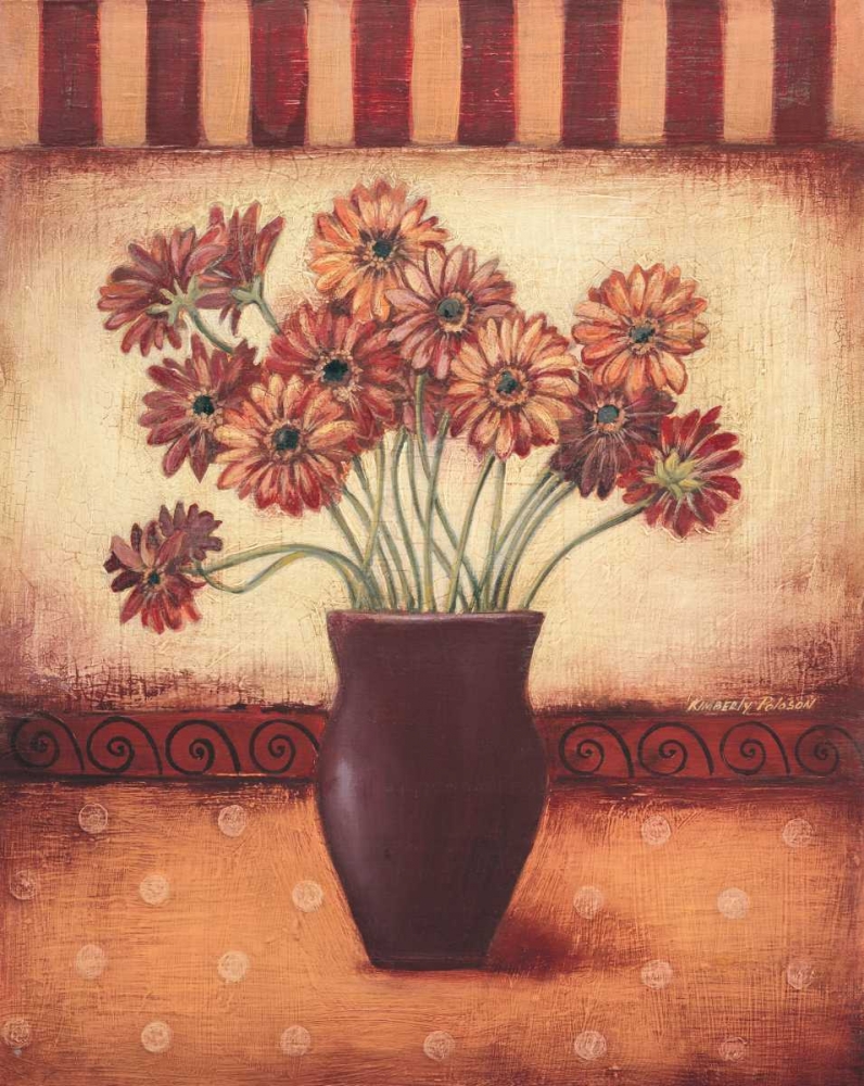 Red Daisies art print by Kimberly Poloson for $57.95 CAD