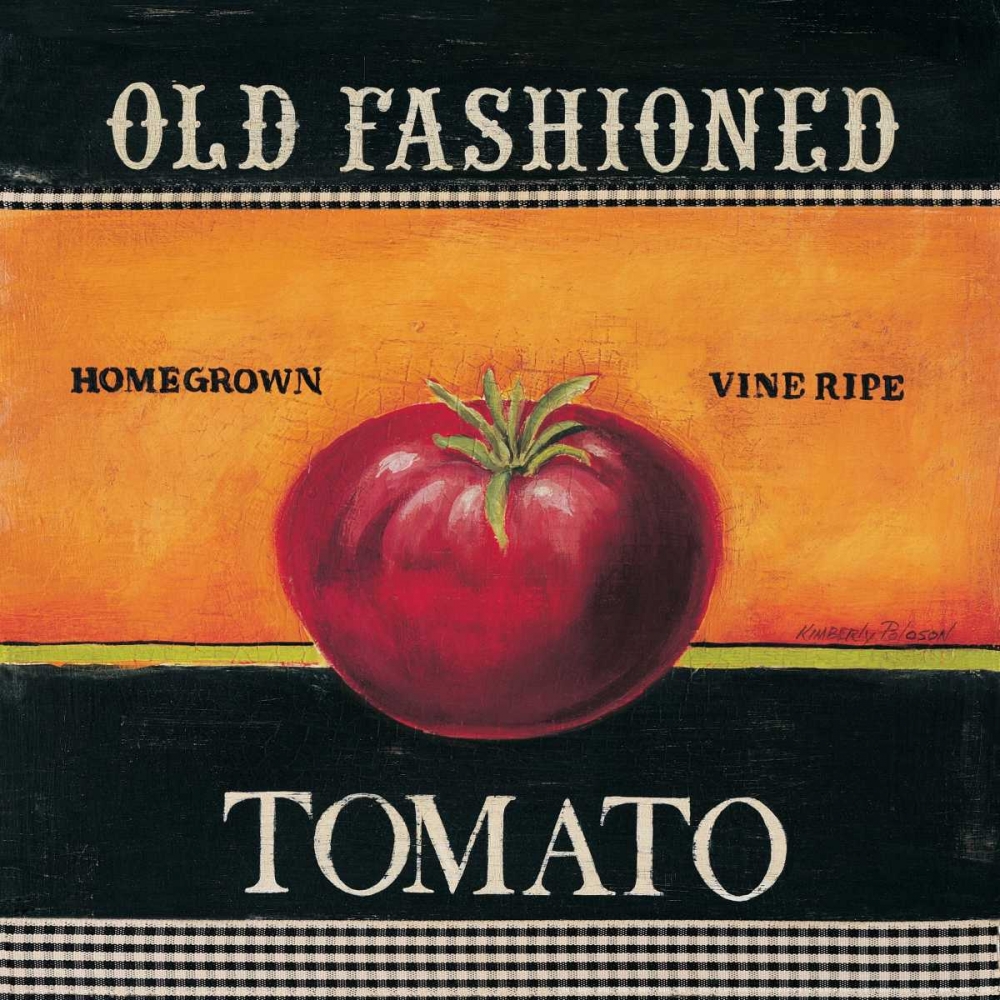 Old Fashioned Tomato art print by Kimberly Poloson for $57.95 CAD