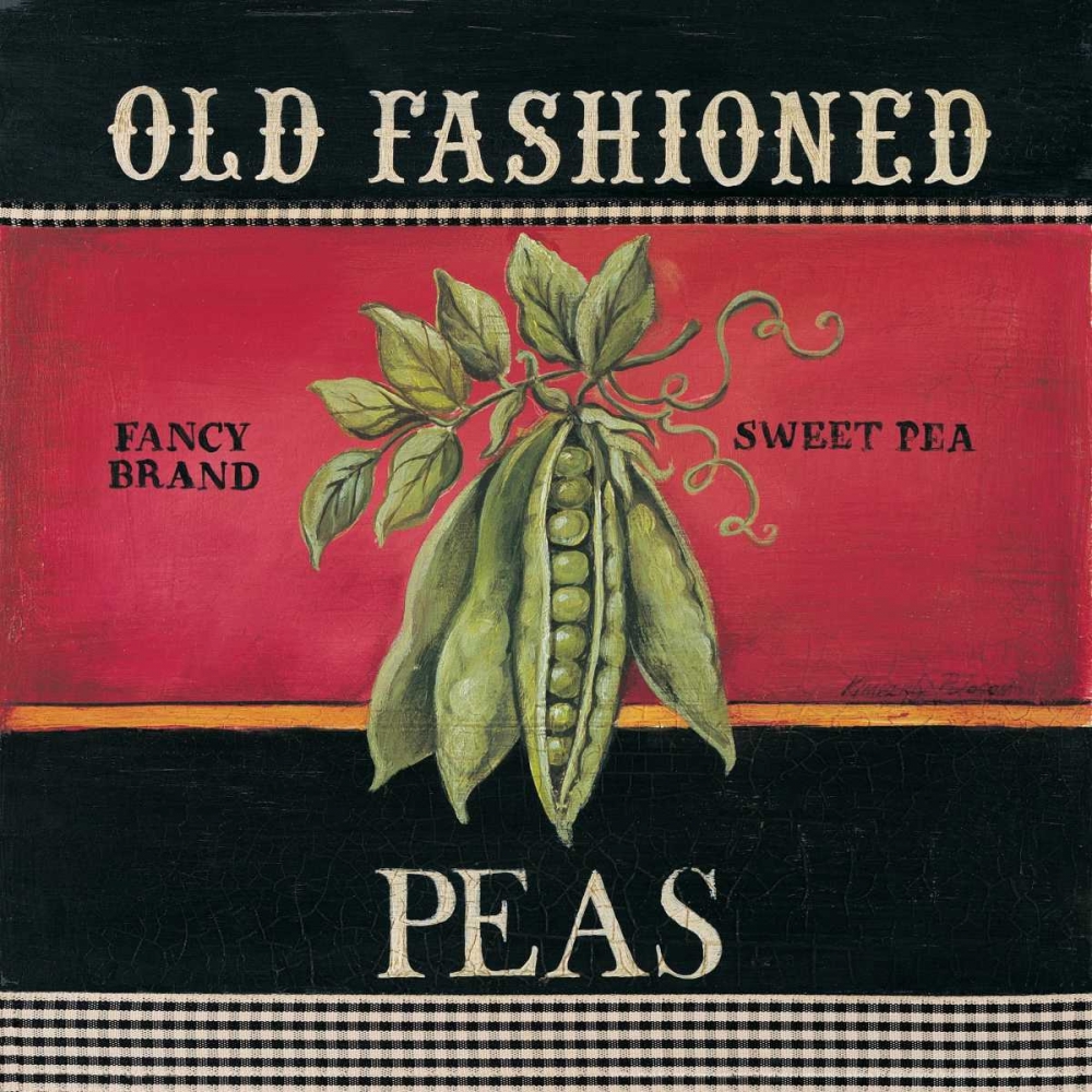 Old Fashioned Peas art print by Kimberly Poloson for $57.95 CAD