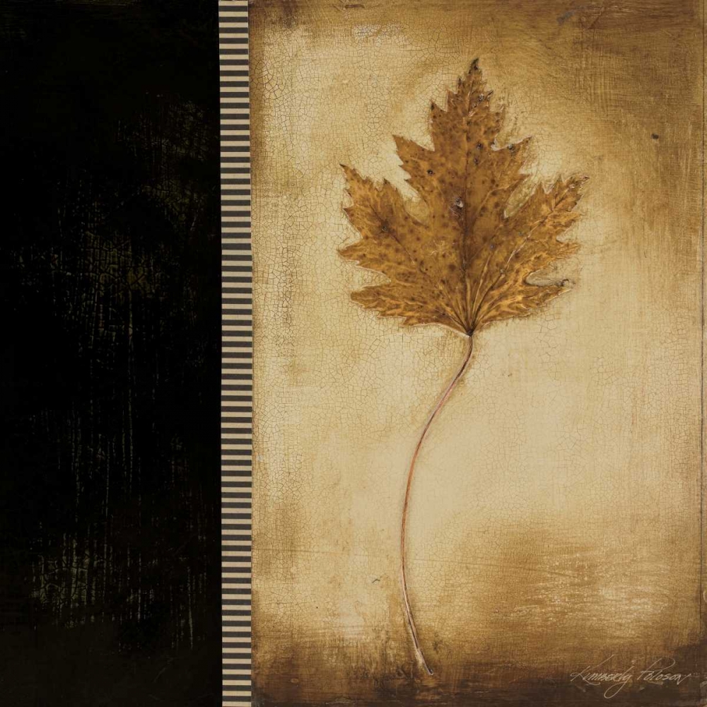 Maple Leaves I art print by Kimberly Poloson for $57.95 CAD