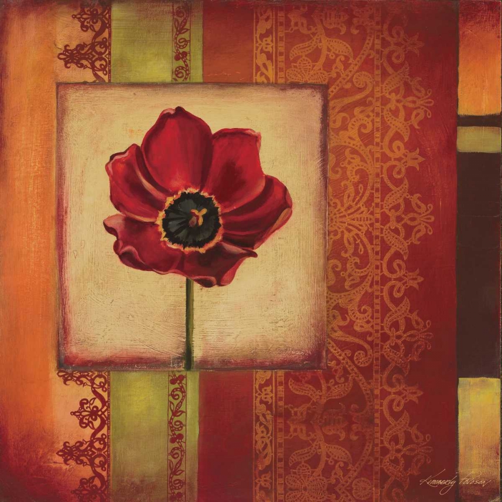 Mediterranean Floral II art print by Kimberly Poloson for $57.95 CAD