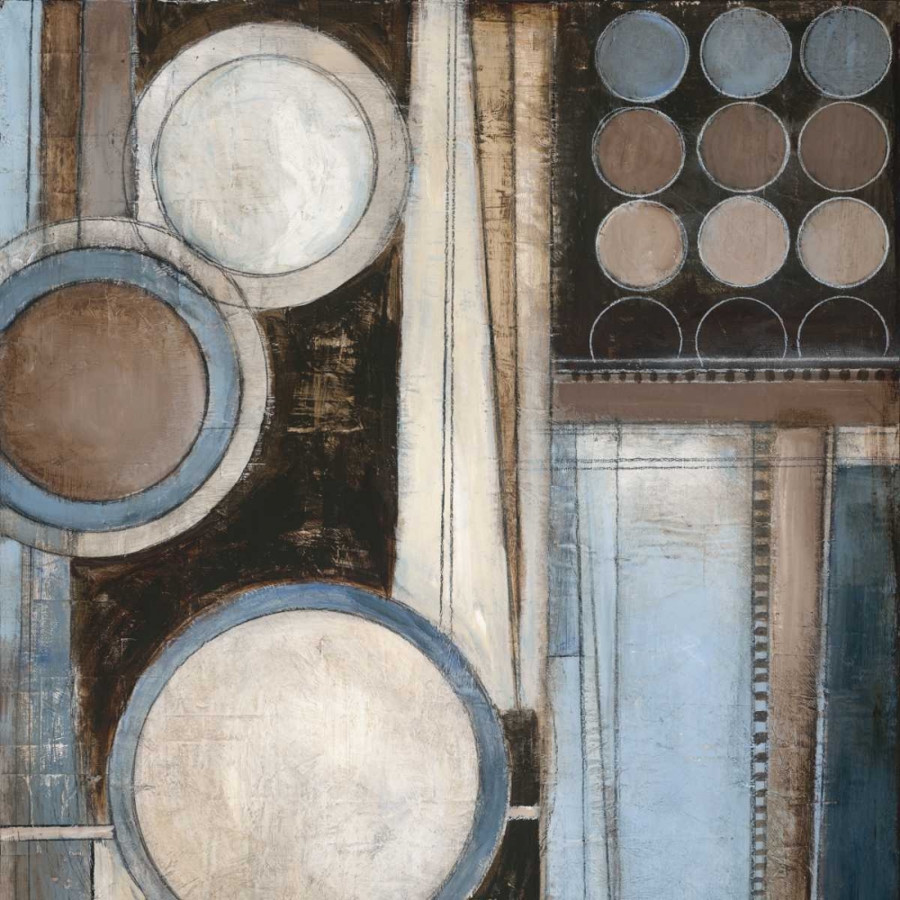 Blue Notes Square II art print by Kimberly Poloson for $57.95 CAD