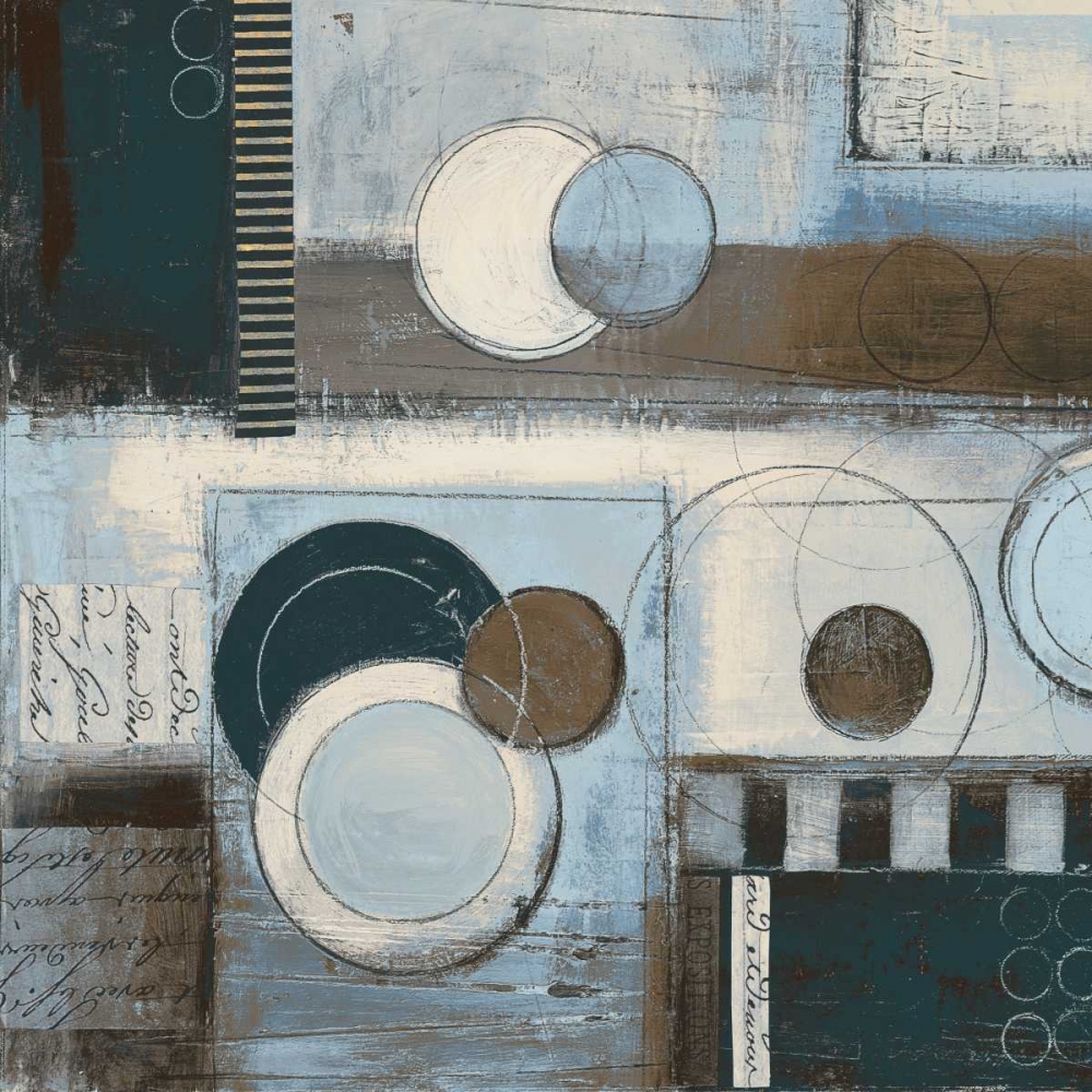Rush Hour Blues Sq. II art print by Kimberly Poloson for $57.95 CAD