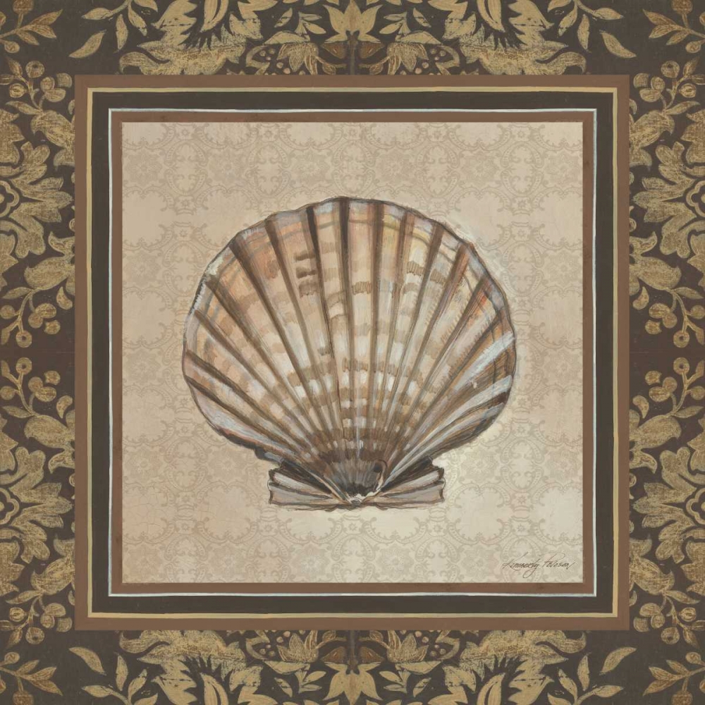 Shell Elegance II art print by Kimberly Poloson for $57.95 CAD