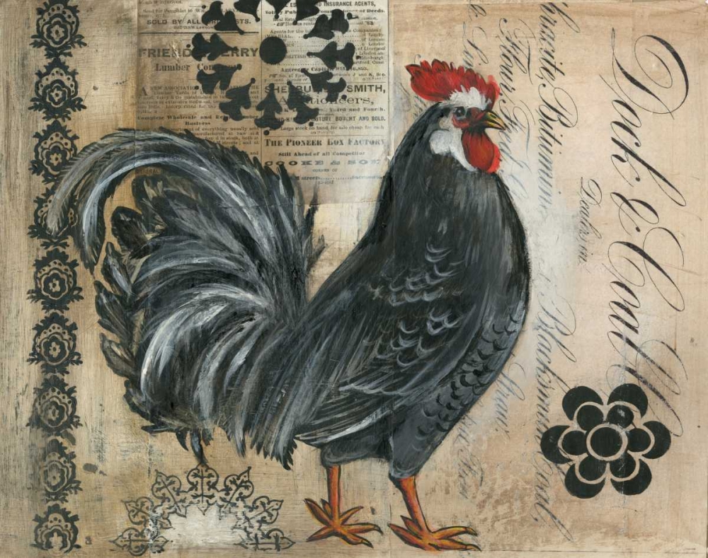 Daily Record I art print by Kimberly Poloson for $57.95 CAD