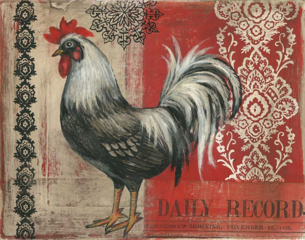 Daily Record II art print by Kimberly Poloson for $57.95 CAD