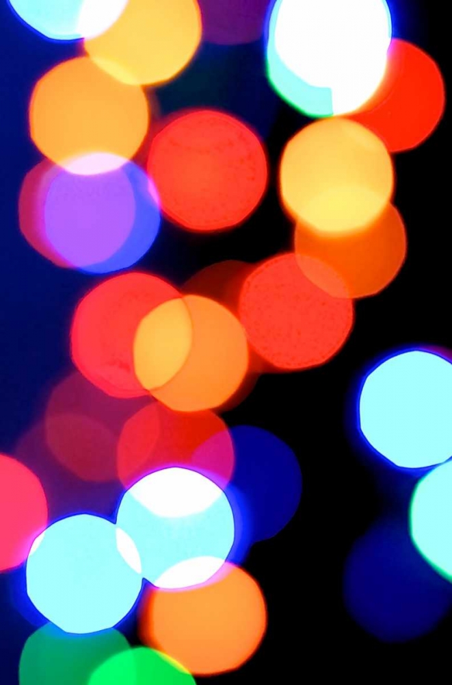 Bokeh Colors V art print by Monika Burkhart for $57.95 CAD
