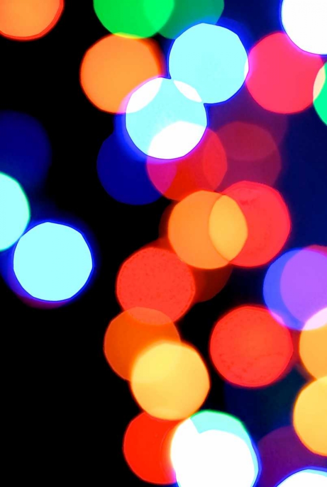 Bokeh Colors VI art print by Monika Burkhart for $57.95 CAD