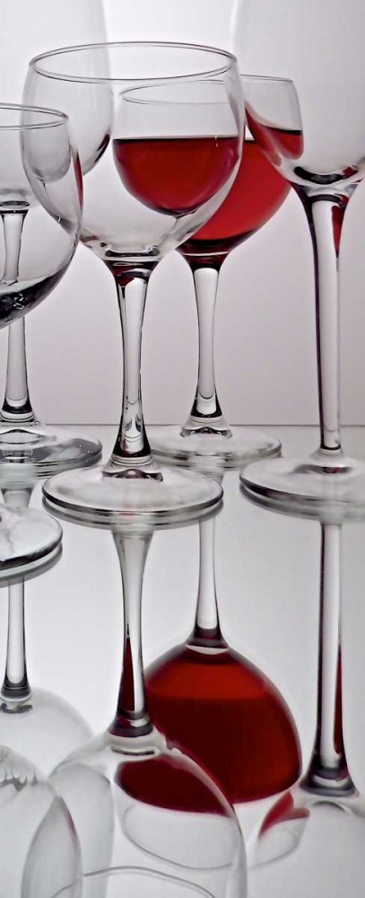 Glass Reflections II art print by Monika Burkhart for $57.95 CAD