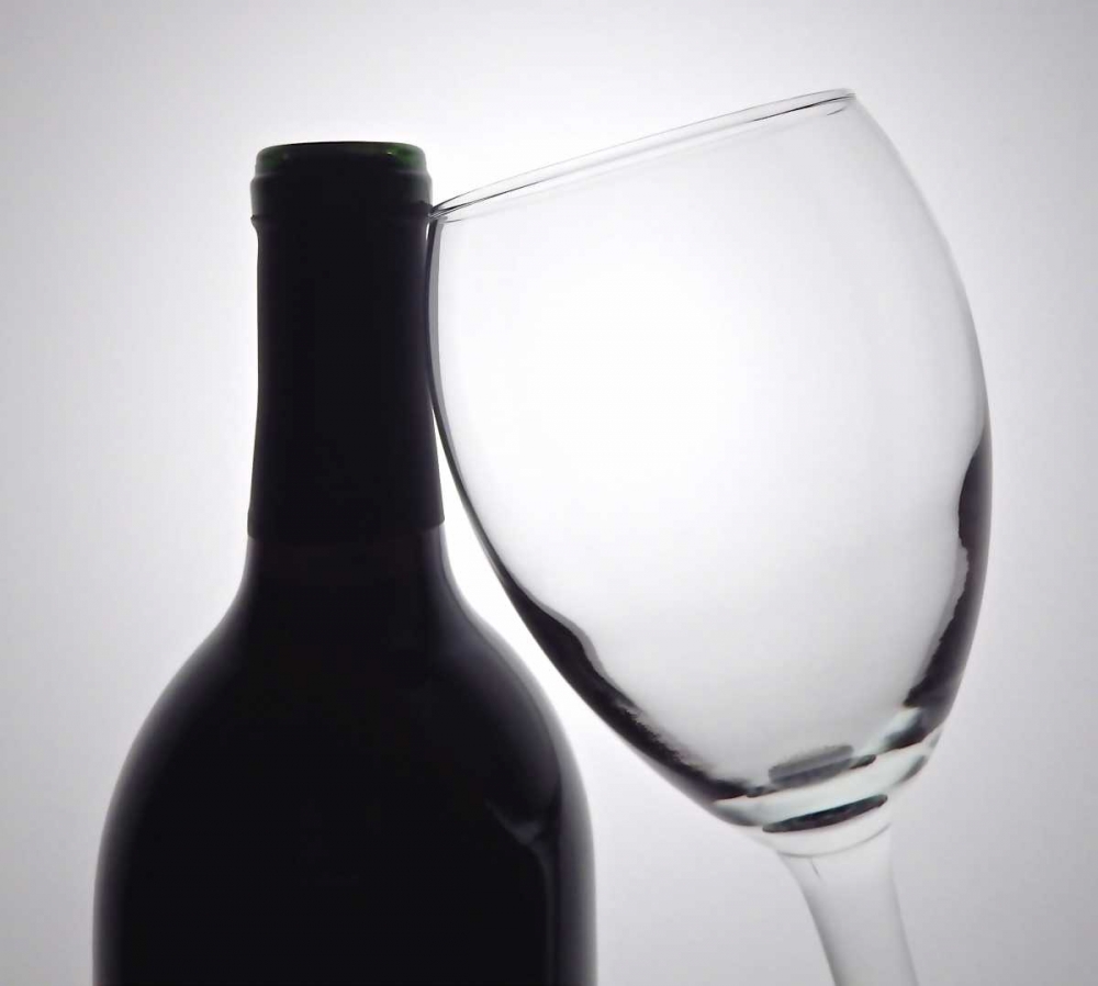 Wine Curves I art print by Monika Burkhart for $57.95 CAD