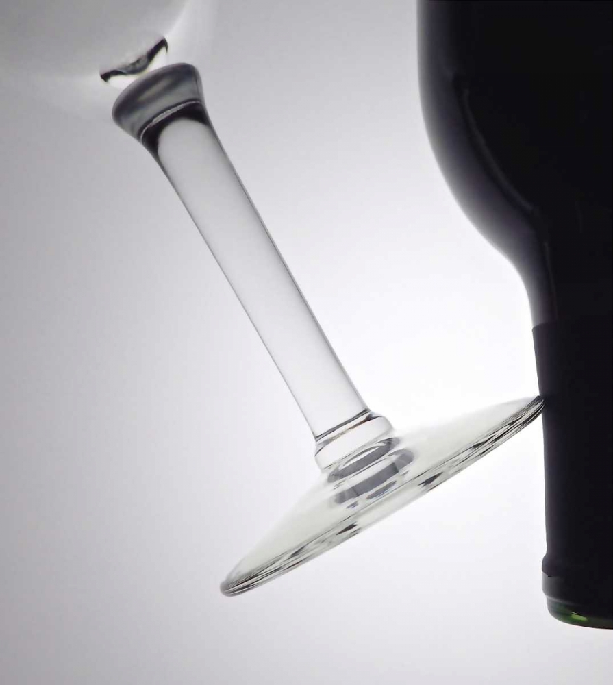 Wine Curves II art print by Monika Burkhart for $57.95 CAD