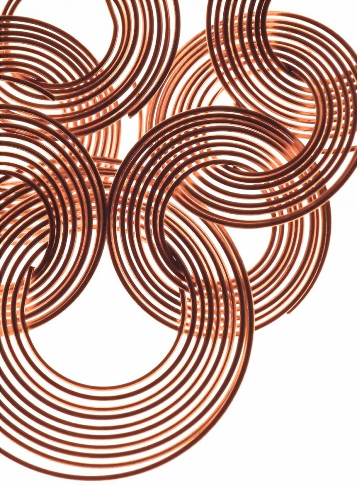 Intertwined Gold II art print by Monika Burkhart for $57.95 CAD