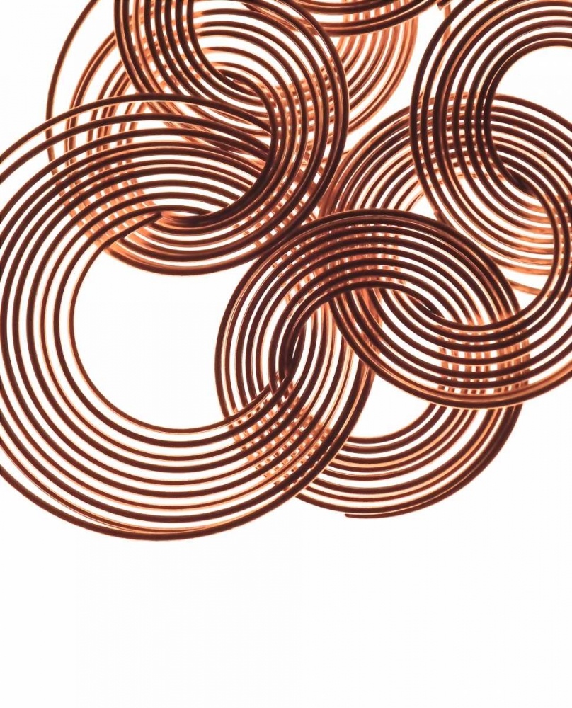 Intertwined Gold III art print by Monika Burkhart for $57.95 CAD