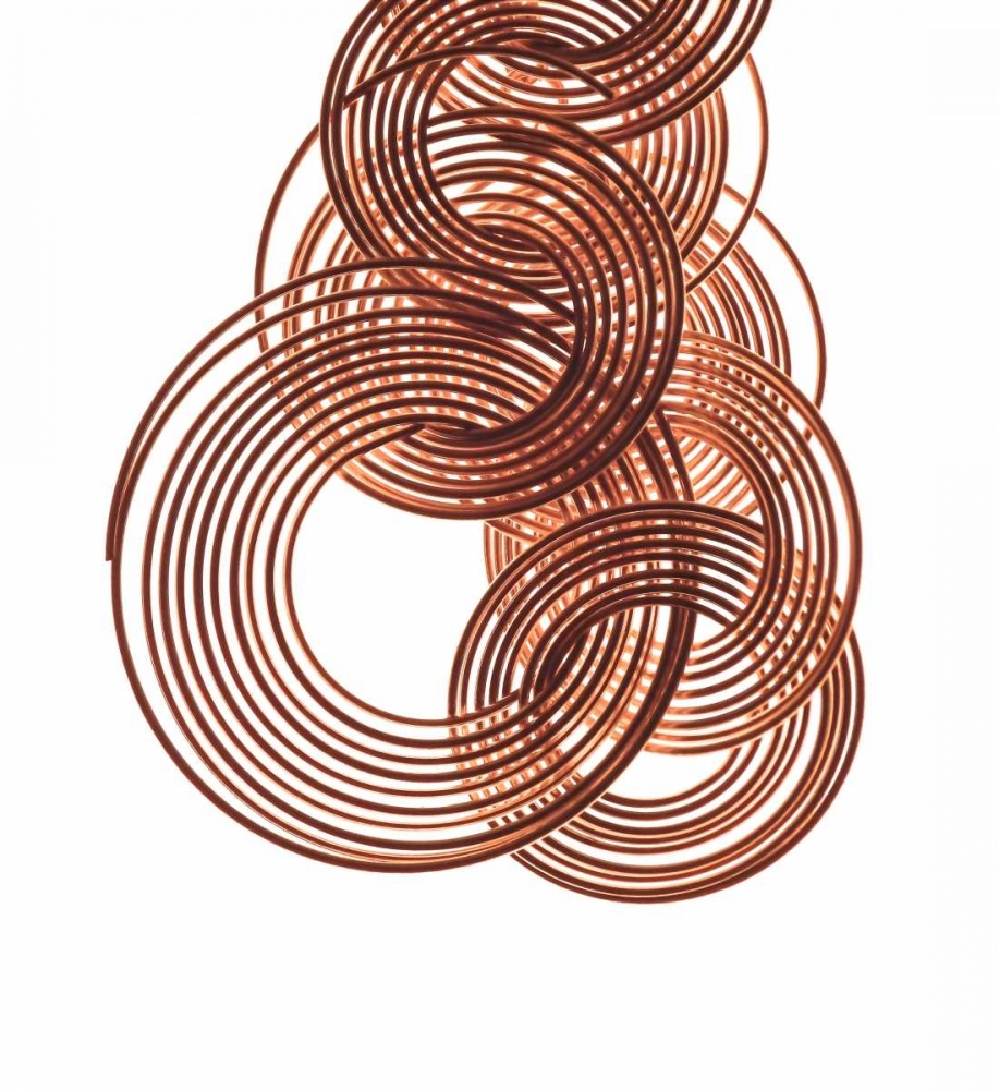 Intertwined Gold IV art print by Monika Burkhart for $57.95 CAD
