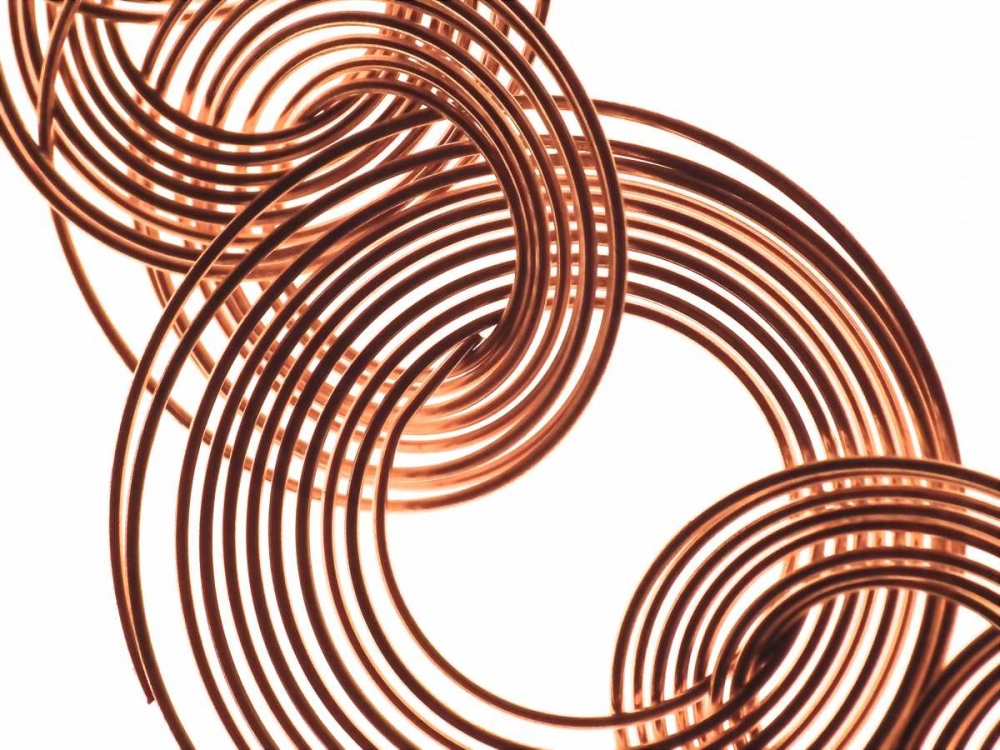 Intertwined Gold IX art print by Monika Burkhart for $57.95 CAD