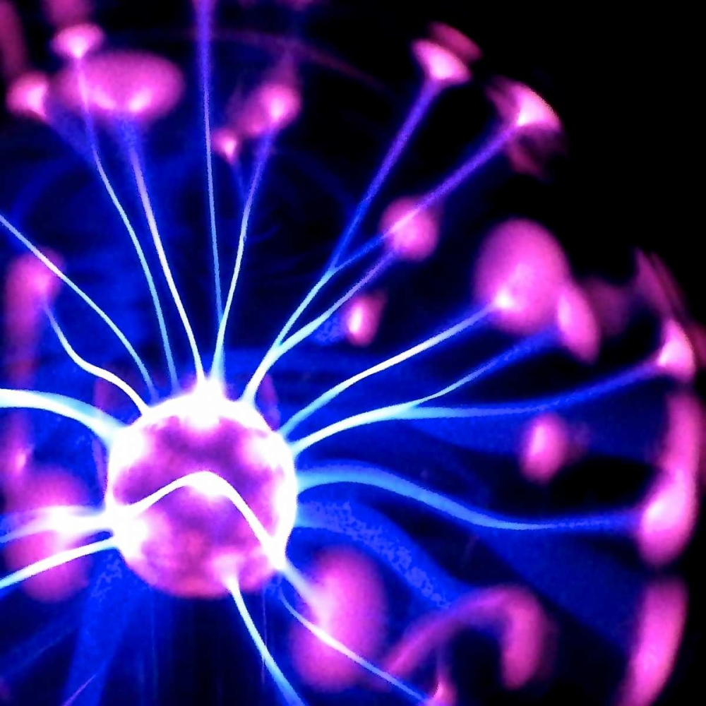 Electricity I art print by Monika Burkhart for $57.95 CAD