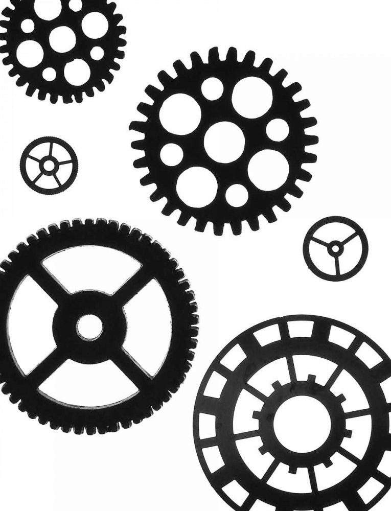 Gears I art print by Monika Burkhart for $57.95 CAD