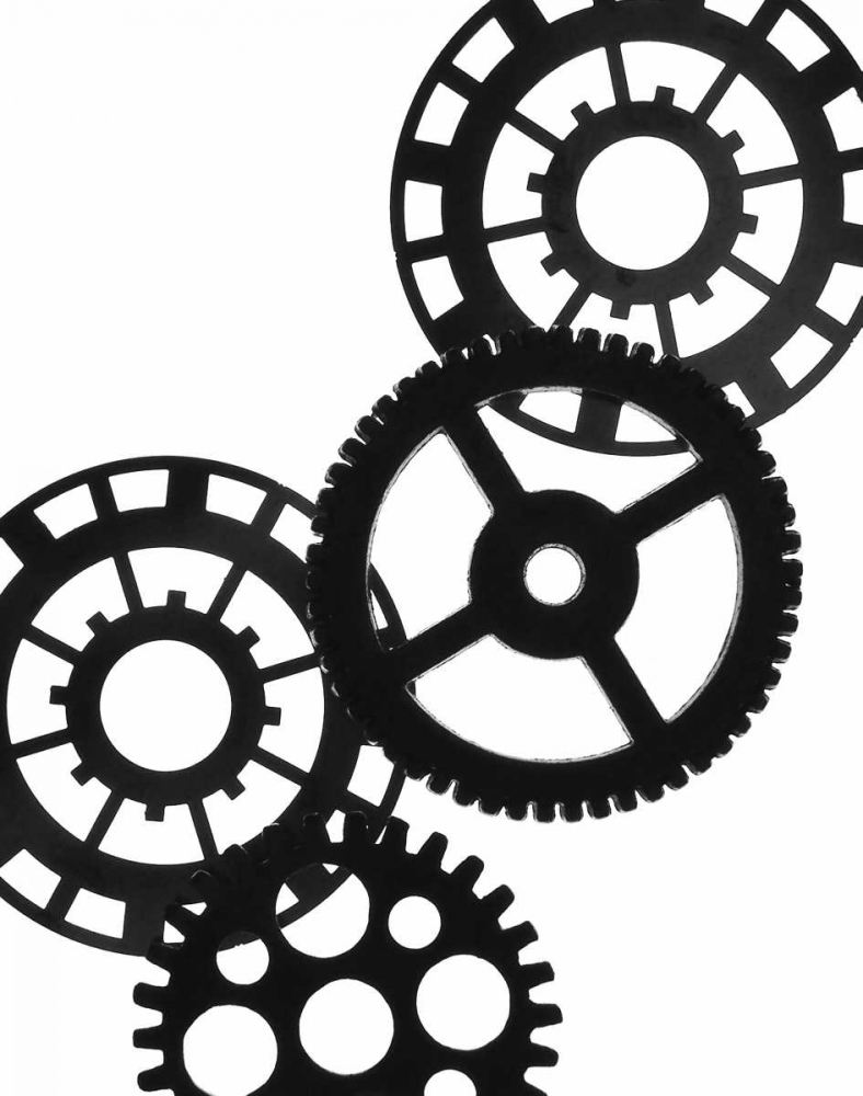 Gears II art print by Monika Burkhart for $57.95 CAD