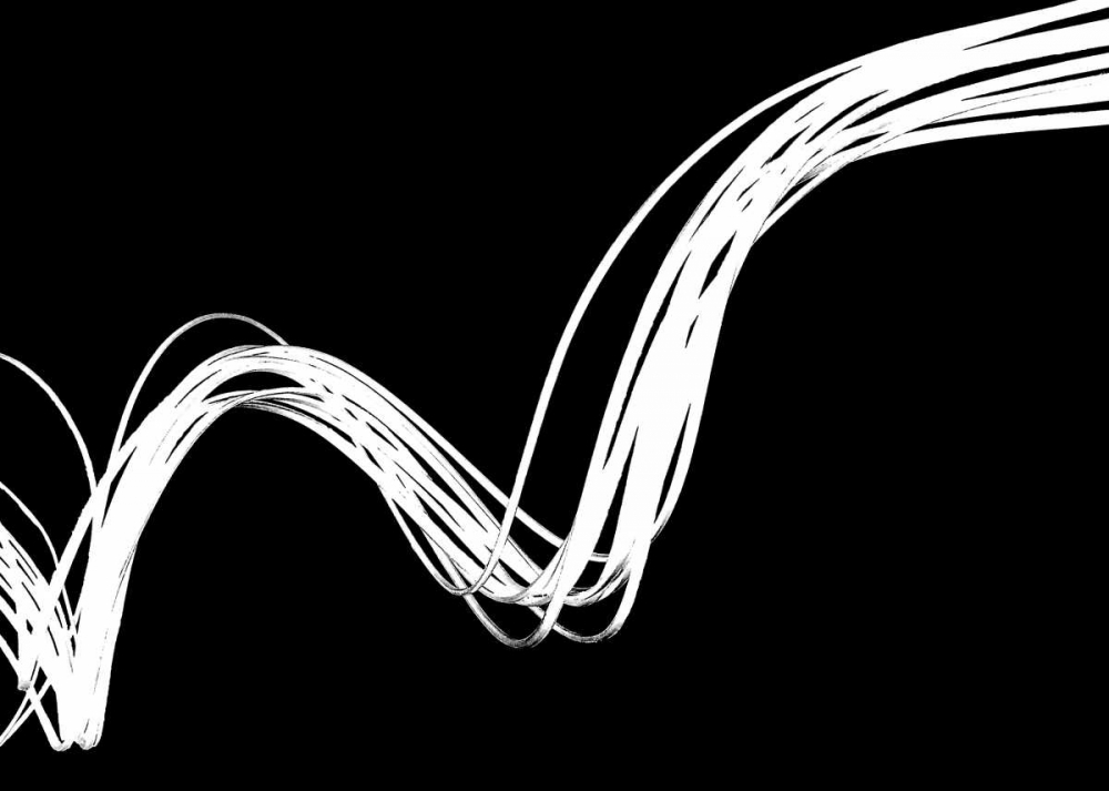 Swirls Reverse I art print by Monika Burkhart for $57.95 CAD