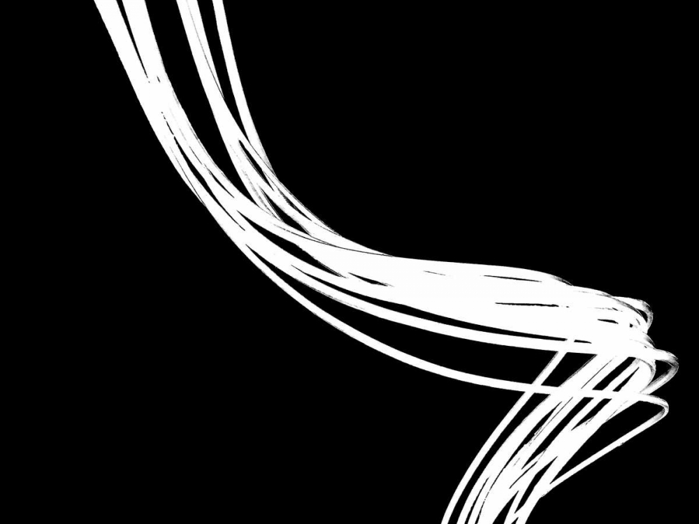 Swirls Reverse II art print by Monika Burkhart for $57.95 CAD