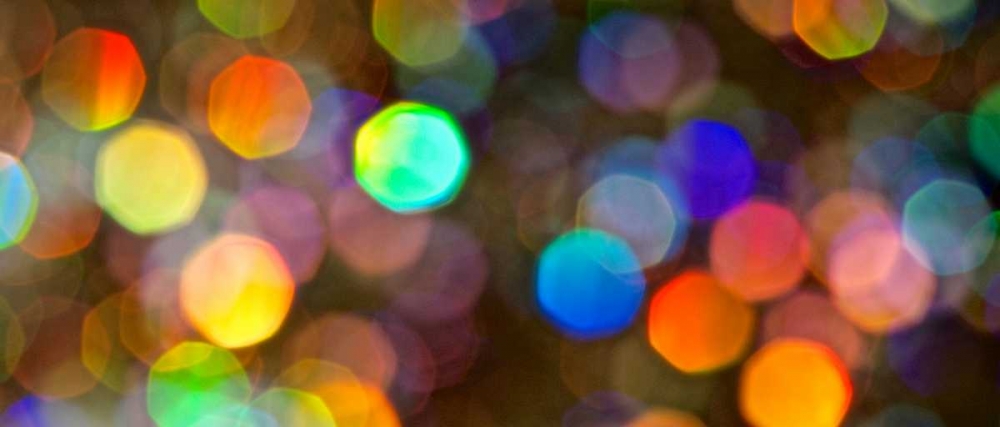 Glitter Bokeh II art print by Monika Burkhart for $57.95 CAD