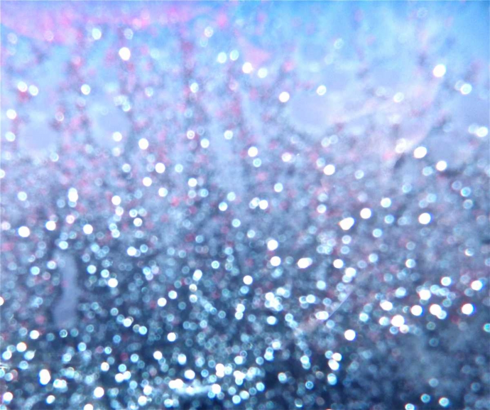 Blue Glitter I art print by Monika Burkhart for $57.95 CAD