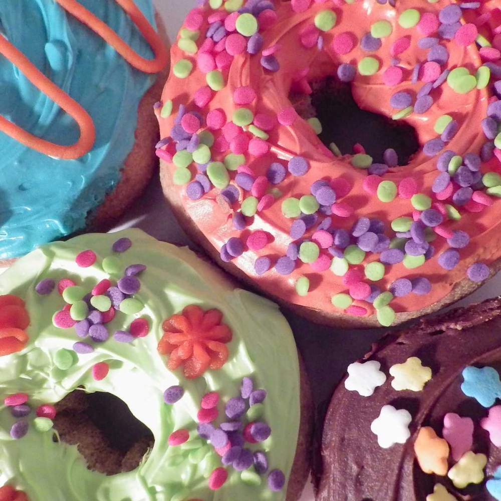 Doughnut Choices II art print by Monika Burkhart for $57.95 CAD