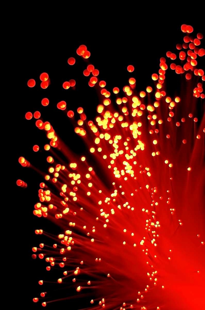 Fire Burst II art print by Monika Burkhart for $57.95 CAD