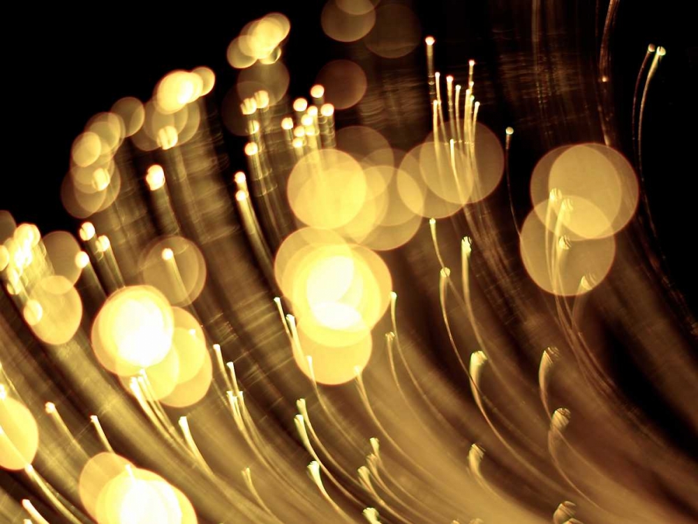 Drops of Gold I art print by Monika Burkhart for $57.95 CAD