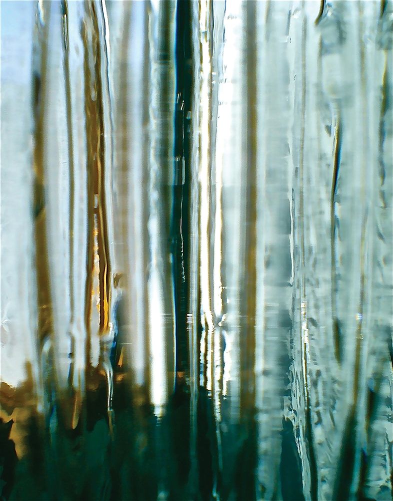Cracked Glass II art print by Monika Burkhart for $57.95 CAD