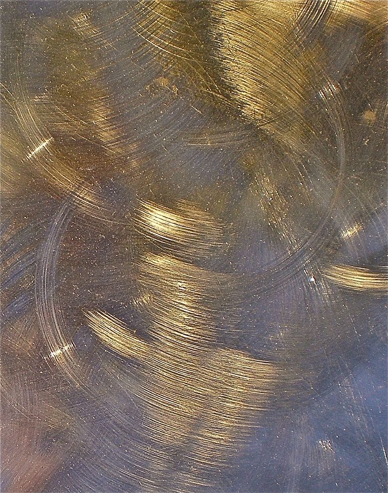 Gold Brushed Metal II art print by Monika Burkhart for $57.95 CAD
