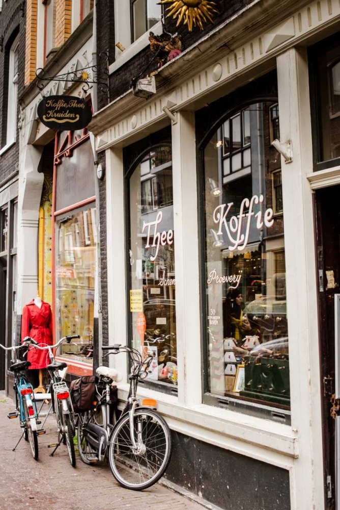 Amsterdam Storefront art print by Erin Berzel for $57.95 CAD