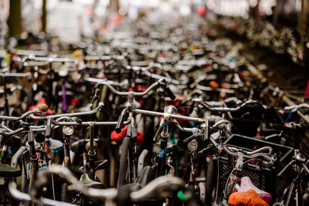 Amsterdams Fietsflat III art print by Erin Berzel for $57.95 CAD