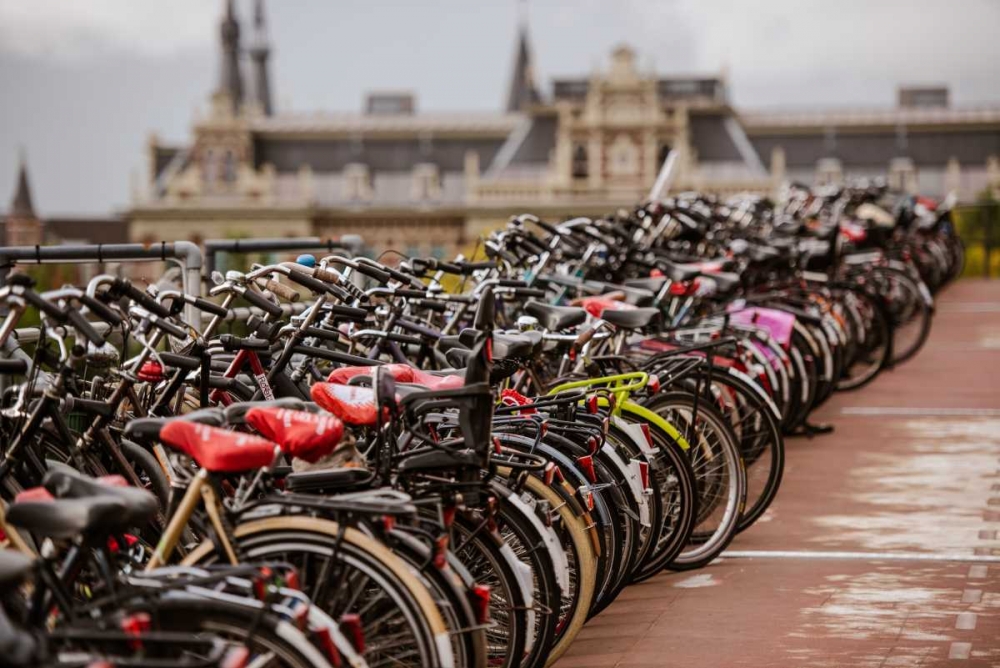 Amsterdams Fietsflat V art print by Erin Berzel for $57.95 CAD