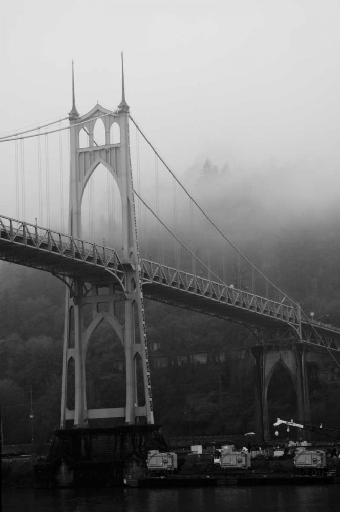 St. Johns Bridge I art print by Erin Berzel for $57.95 CAD