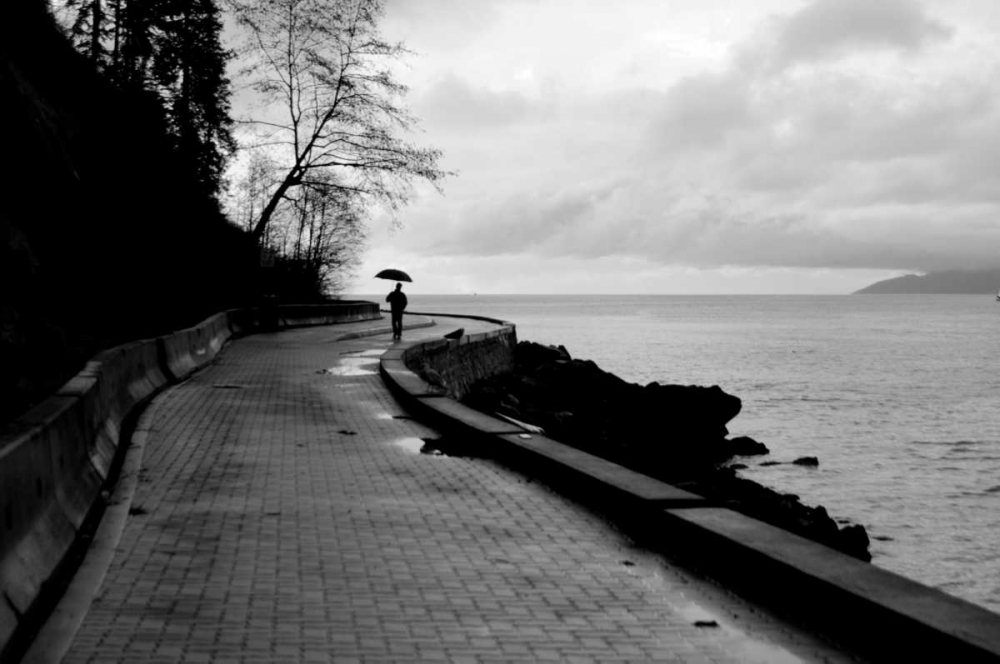 Walking in the Rain art print by Erin Berzel for $57.95 CAD